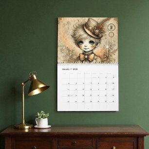 Whimsical Victorian Steampunk Calendar