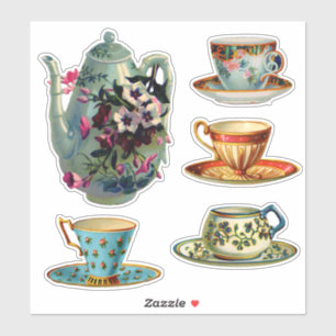 Whimsical Victorian Tea Set