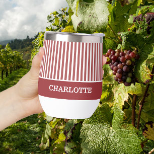 Whimsical Vino Before Vows Burgundy Bridal Shower