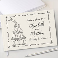 Whimsical Vintage Hand Drawn Wedding