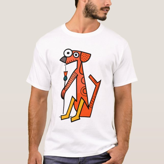 Whimsical Wag T-Shirt (Front)