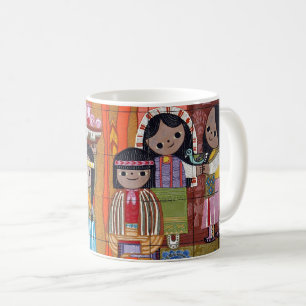 Whimsical Wall Mural Kids' Art Coffee Mug