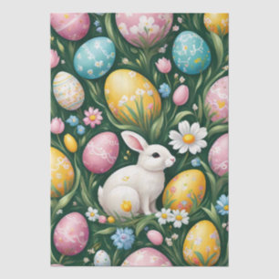 Whimsical Watercolor Bunny Easter Tissue Paper