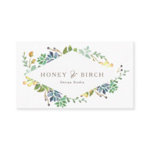 Whimsical Watercolor | Business Card