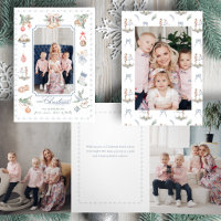 Whimsical Watercolor Christmas Elements Photo