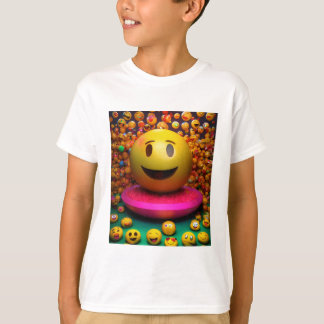 Whimsical Watercolor Smile T-Shirt