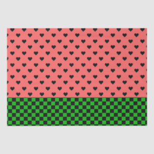 Whimsical Watermelon Colours Patterned  Tissue Paper