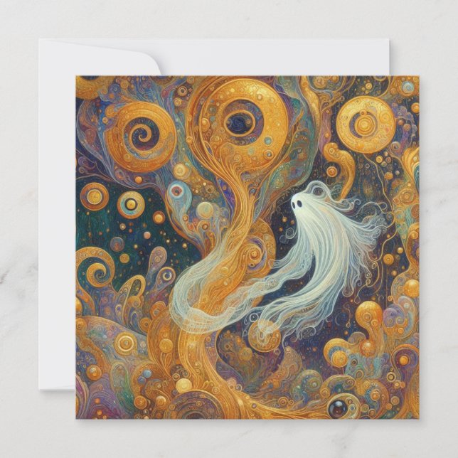 "Whimsical Whisp" Invitation (Front)