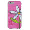 Whimsical White Daisy Flower Pink