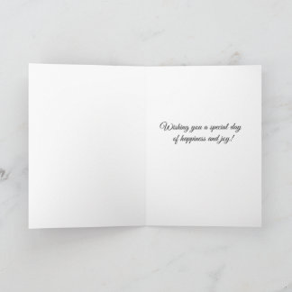 Whimsical Wild Flowers Mother's Day Card