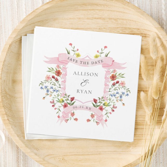 Whimsical Wildflower Wedding Save The Date (Creator Uploaded)