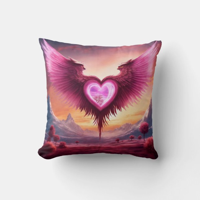 Whimsical Wings" Cushion (Front)