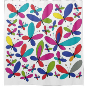 Whimsical Wings of Wonder Shower Curtain