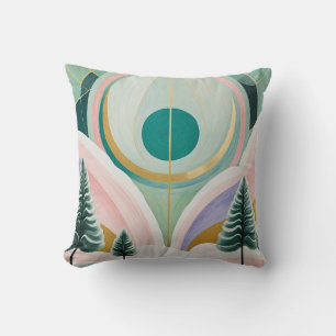 Whimsical Winter Dreamscape Cushion
