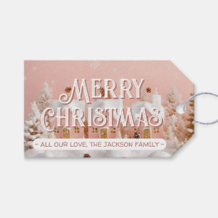 Whimsical Winter Holiday Gift Tags