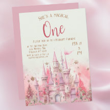 Whimsical Winter Princess Fairytale First Birthday