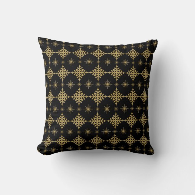 Whimsical Winter Throw Pillows - Playful  (Front)