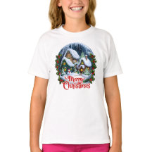 Whimsical Winter Village Snow Globe