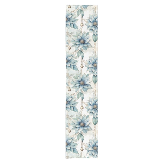 Whimsical Winter Wonderland Short Table Runner (Front)
