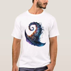 Whimsical Witch Hat Magic Halloween T-Shirt