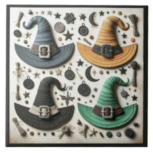 Whimsical Witches II Tile