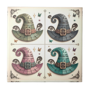 Whimsical Witches Tile