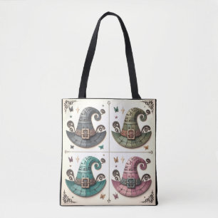 Whimsical Witches Tote Bag