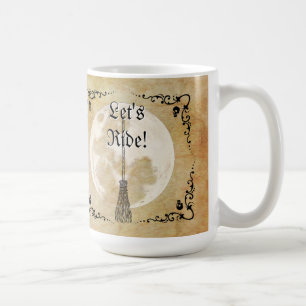 Whimsical Witchy Full Moon Coffee Mug