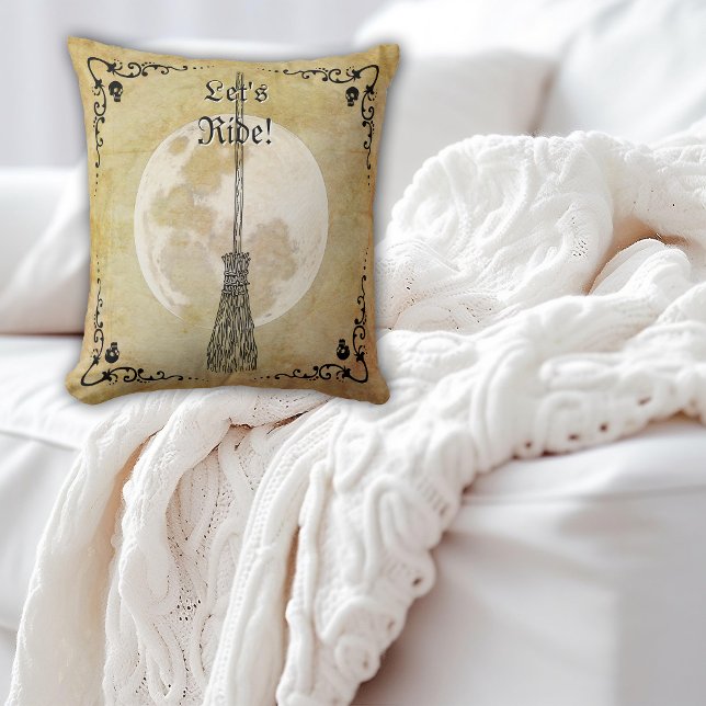Whimsical Witchy Full Moon Cushion (Creator Uploaded)