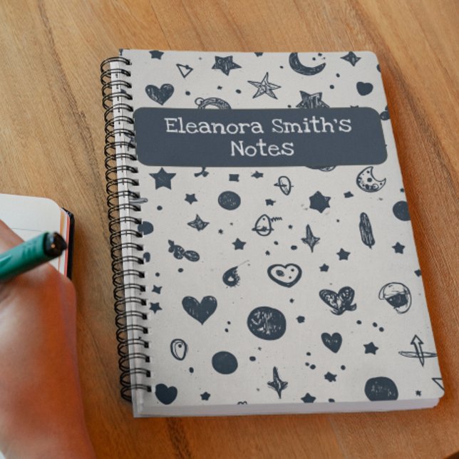 Whimsical Wonder I Hand Drawn objects Notebook (Creator Uploaded)