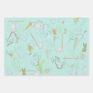 Whimsical Wonder Wrapping Paper Sheet