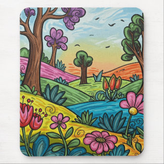 Whimsical Wonderland Mouse Mat