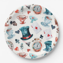 Whimsical Wonderland Tea Party Pattern