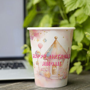 Whimsical wonders candyland Paper cup