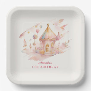 Whimsical Wonders Candyland paper Plate