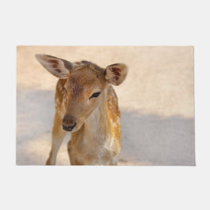 Whimsical Woodland Deer Photography Doormat