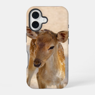 Whimsical Woodland Deer Photography iPhone 16 Case