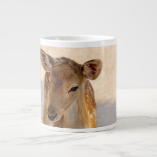 Whimsical Woodland Deer Photography Large Coffee Mug