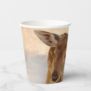 Whimsical Woodland Deer Photography Paper Cups