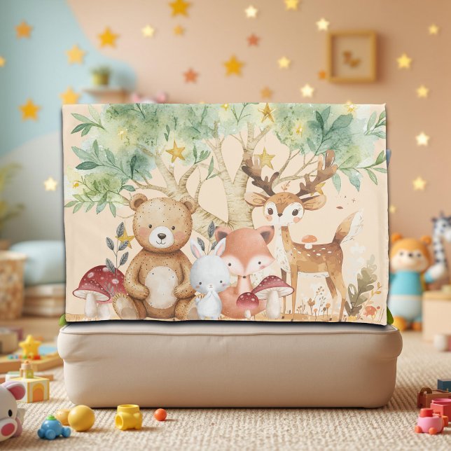 Whimsical Woodland Forest Animals Pillowcase (Creator Uploaded)