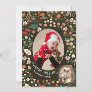  Whimsical Woodland Forest  Holiday Card