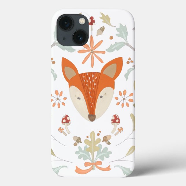 Whimsical Woodland Fox Case-Mate iPhone Case (Back)