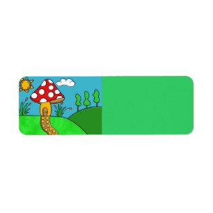 Whimsical Woodland Fungi Art