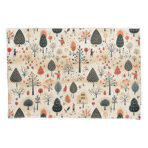 Whimsical Woodland Grove Pillowcase