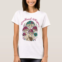 Whimsical Woodland Mushrooms and Hedgehog