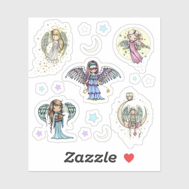 Whimsical World Angels Sweet Angel Art (Sheet)