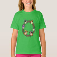 Whimsical Wreath Border Adorned With Witchy Toads