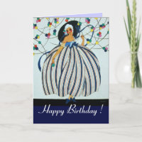 WHIMSICAL YOUNG GIRL / Happy Birthday