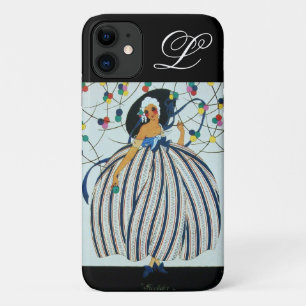 WHIMSICAL YOUNG GIRL MONOGRAM / Beauty Fashion iPhone 11 Case