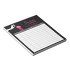 Whimsical Zebra Cupcake Bakery Receipts